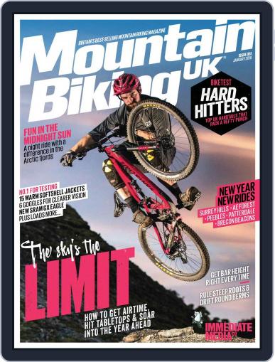Mountain Biking UK January 1st, 2018 Digital Back Issue Cover