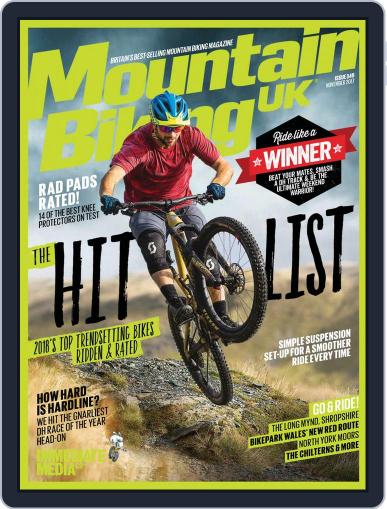 Mountain Biking UK November 1st, 2017 Digital Back Issue Cover