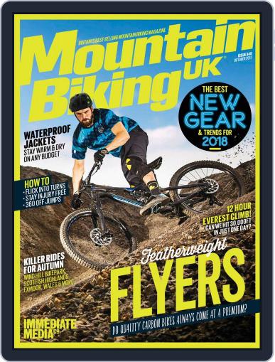 Mountain Biking UK October 1st, 2017 Digital Back Issue Cover