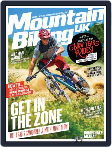 Mountain Biking UK January 1st, 2017 Digital Back Issue Cover