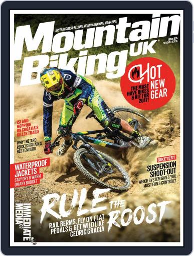 Mountain Biking UK November 1st, 2016 Digital Back Issue Cover