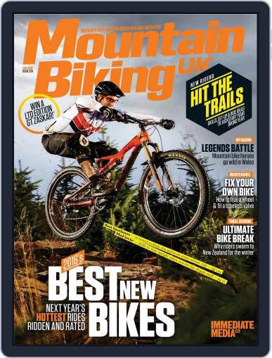 Mountain Biking UK January 1st, 2016 Digital Back Issue Cover