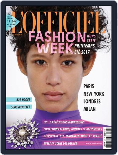 Fashion Week November 1st, 2016 Digital Back Issue Cover
