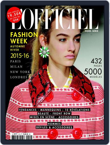 Fashion Week May 28th, 2015 Digital Back Issue Cover