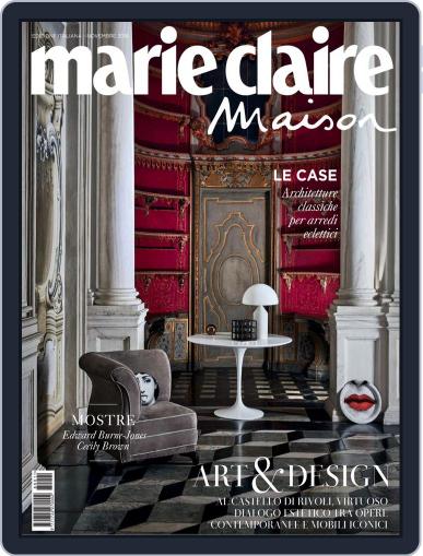 Marie Claire Maison Italia November 1st, 2018 Digital Back Issue Cover