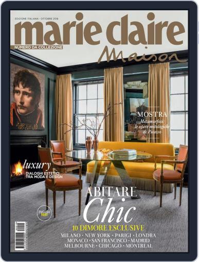 Marie Claire Maison Italia October 1st, 2018 Digital Back Issue Cover