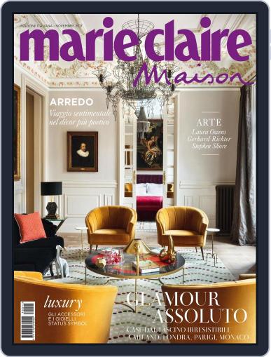 Marie Claire Maison Italia November 1st, 2017 Digital Back Issue Cover