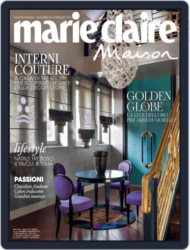 Marie Claire Maison Italia November 24th, 2014 Digital Back Issue Cover
