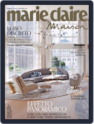 Marie Claire Maison Italia October 15th, 2014 Digital Back Issue Cover