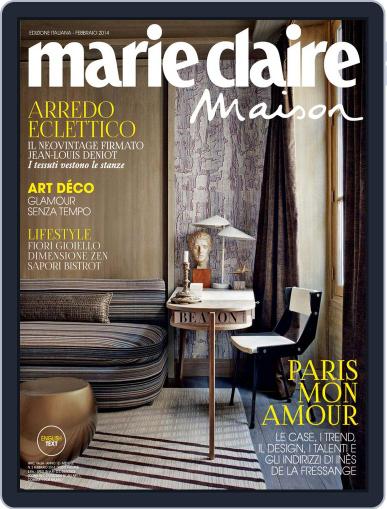 Marie Claire Maison Italia January 23rd, 2014 Digital Back Issue Cover