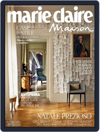 Marie Claire Maison Italia November 21st, 2013 Digital Back Issue Cover
