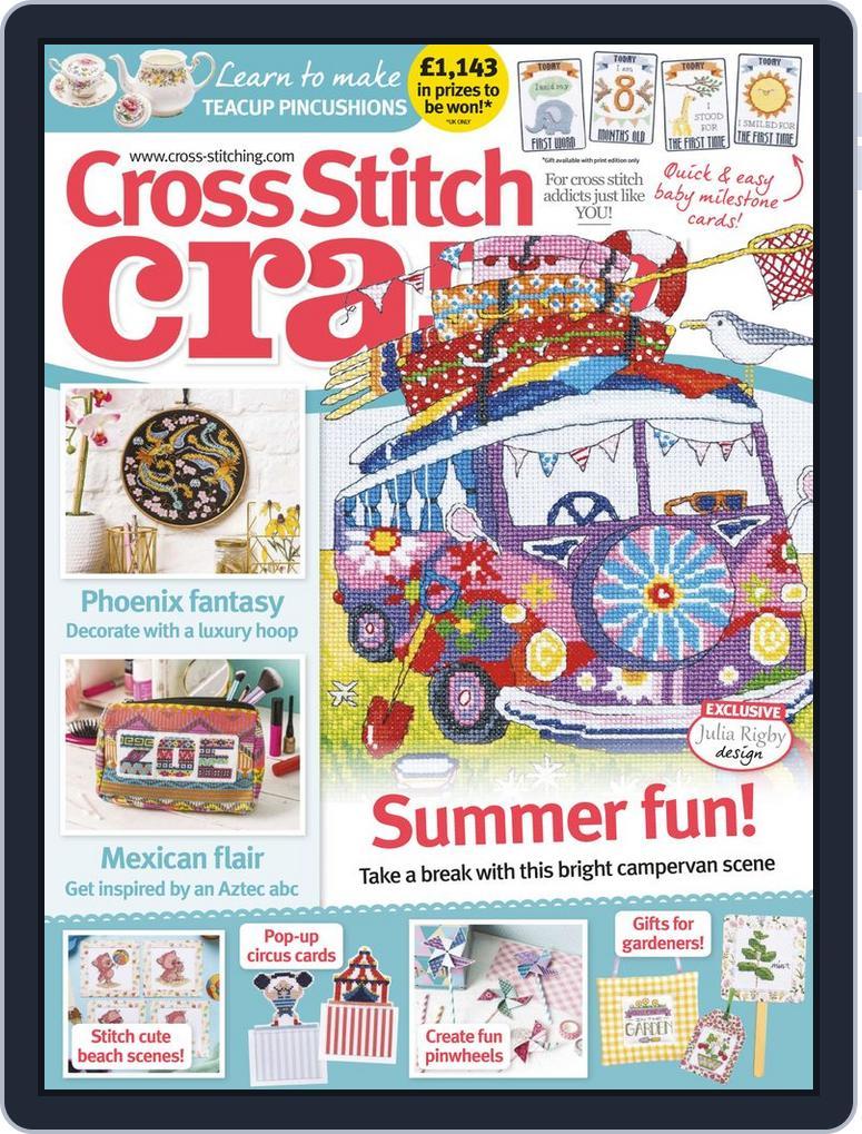 Cross Stitch Crazy (Digital) Subscription                    July 1st, 2018 Issue