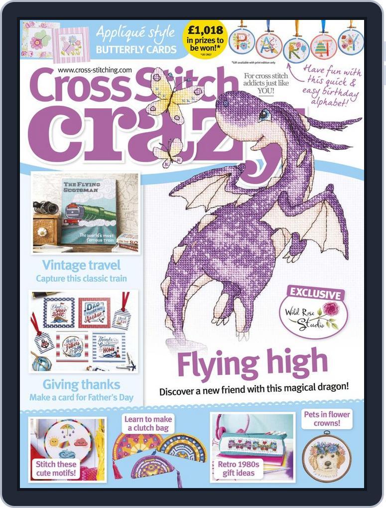 Cross Stitch Crazy (Digital) Subscription                    June 1st, 2018 Issue
