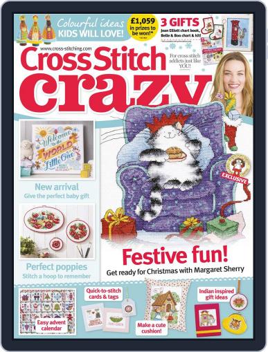Cross Stitch Crazy August 18th, 2017 Digital Back Issue Cover