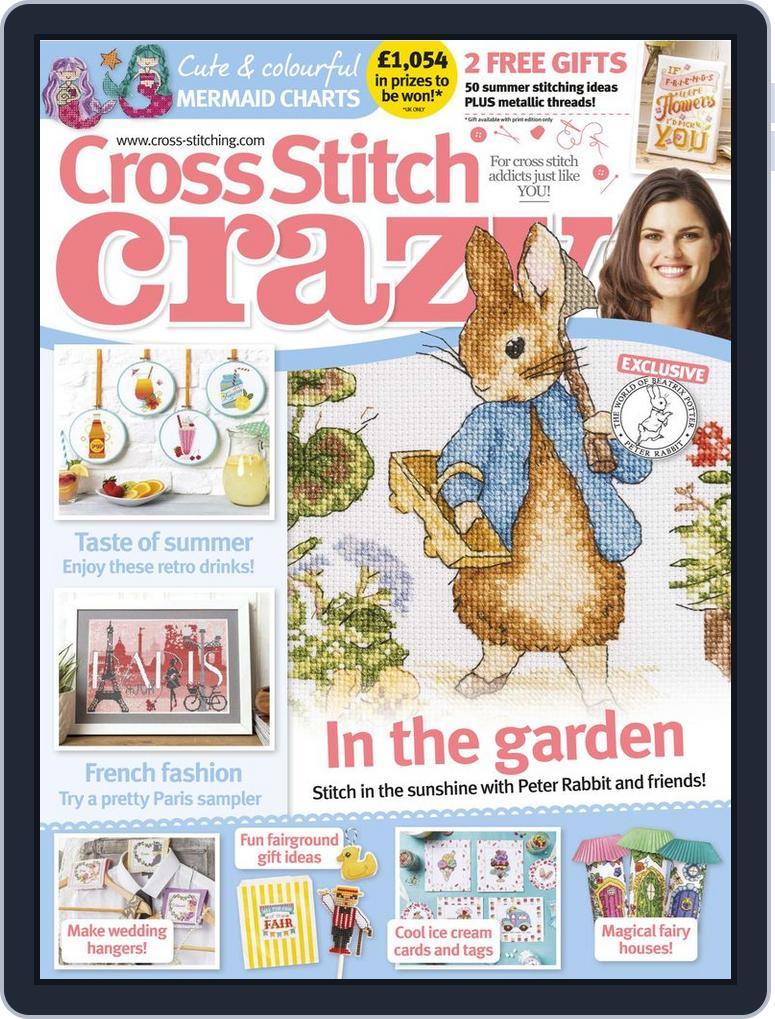Cross Stitch Crazy (Digital) Subscription                    August 1st, 2017 Issue