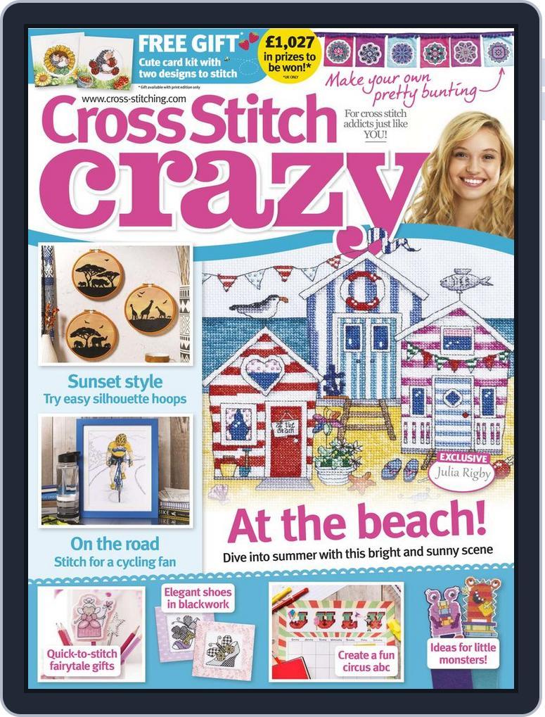 Cross Stitch Crazy (Digital) Subscription                    July 1st, 2017 Issue