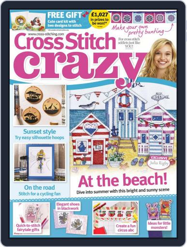 Cross Stitch Crazy July 1st, 2017 Digital Back Issue Cover