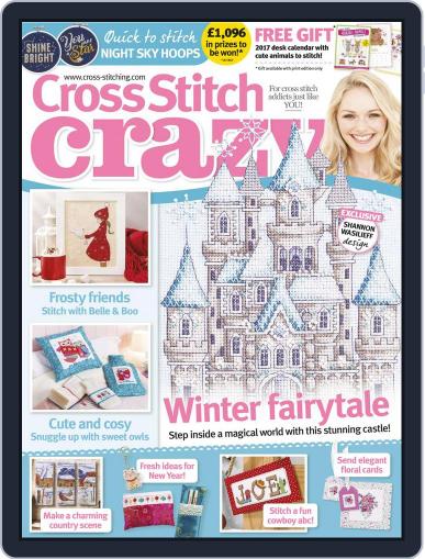 Cross Stitch Crazy January 1st, 2017 Digital Back Issue Cover
