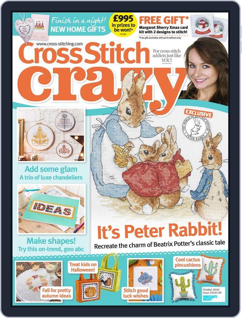 Cross Stitch Crazy (Digital) Subscription                    August 4th, 2016 Issue
