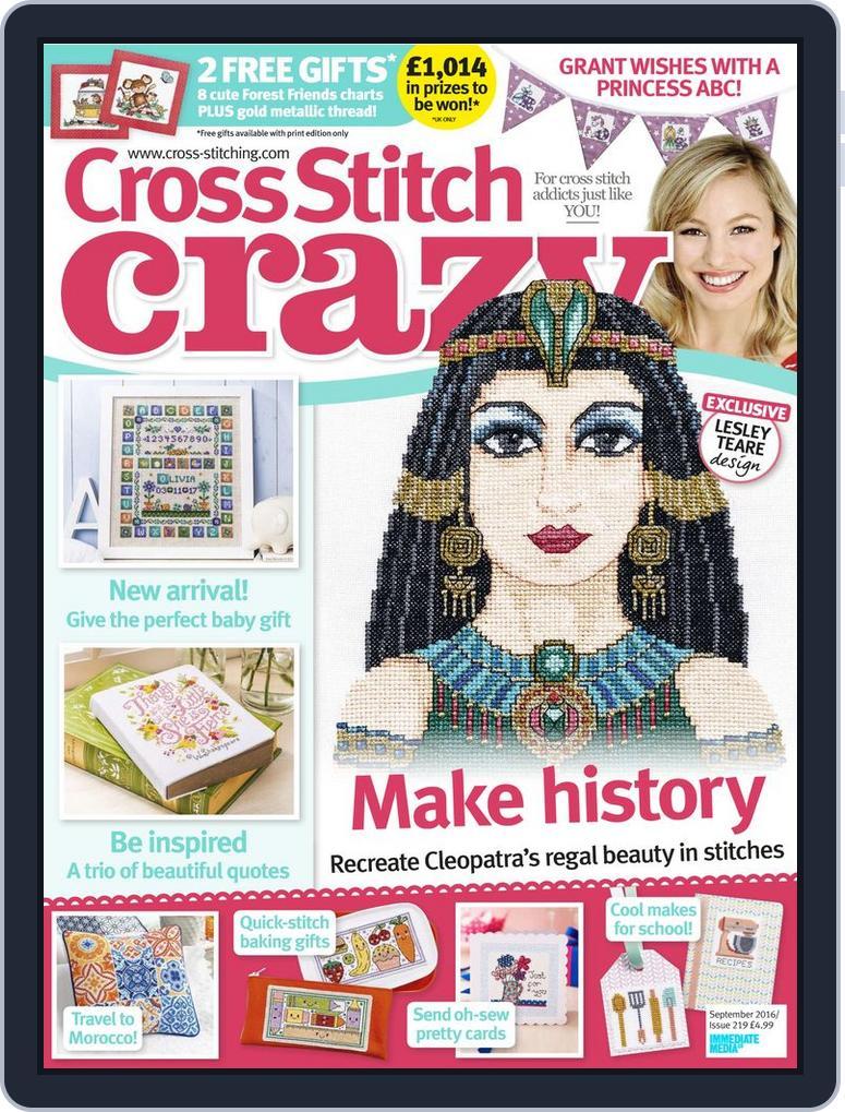 Cross Stitch Crazy (Digital) Subscription                    July 7th, 2016 Issue