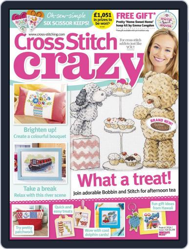 Cross Stitch Crazy June 9th, 2016 Digital Back Issue Cover