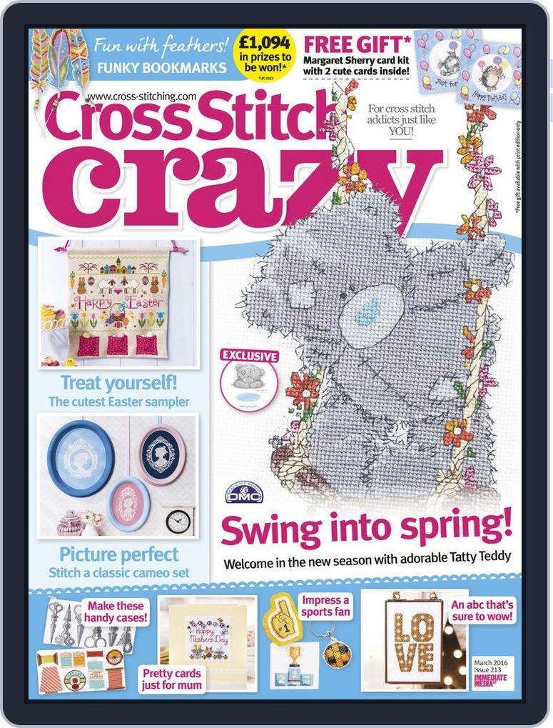 Cross Stitch Crazy (Digital) Subscription                    March 1st, 2016 Issue