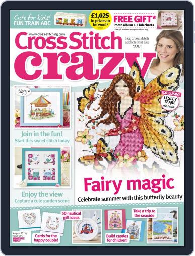 Cross Stitch Crazy July 31st, 2015 Digital Back Issue Cover