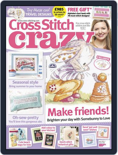 Cross Stitch Crazy June 30th, 2015 Digital Back Issue Cover