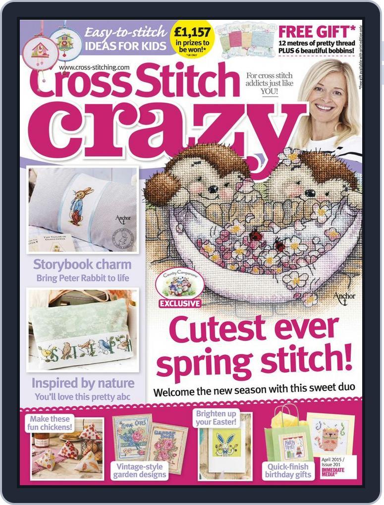 Cross Stitch Crazy (Digital) Subscription                    March 31st, 2015 Issue