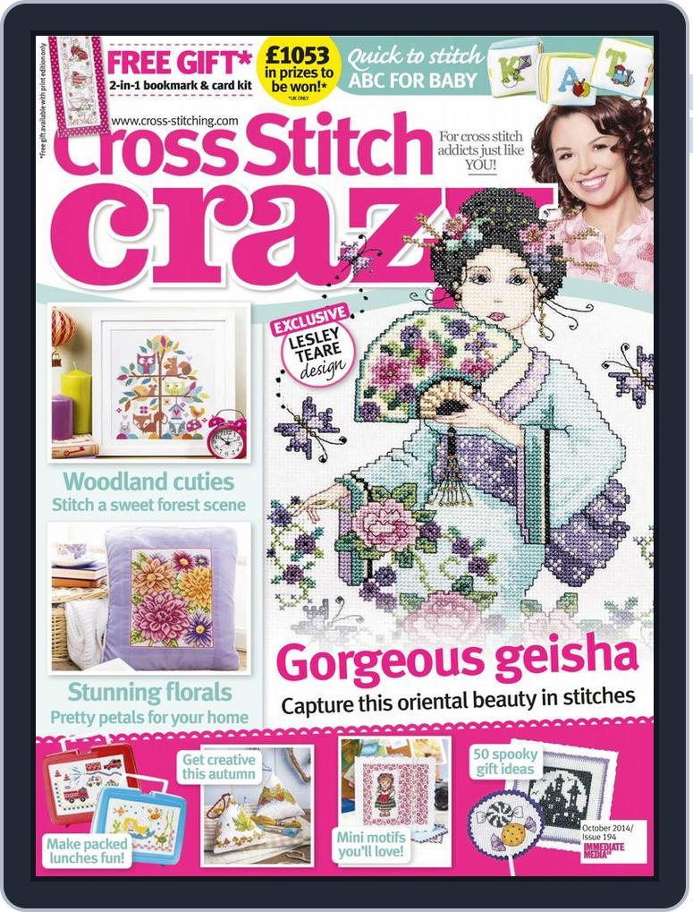 Cross Stitch Crazy (Digital) Subscription                    August 6th, 2014 Issue