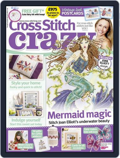Cross Stitch Crazy July 9th, 2014 Digital Back Issue Cover