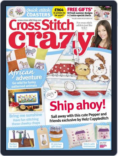 Cross Stitch Crazy April 16th, 2014 Digital Back Issue Cover