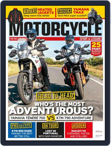 Motorcycle Sport & Leisure February 1st, 2020 Digital Back Issue Cover