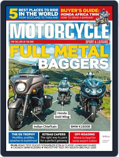 Motorcycle Sport & Leisure October 1st, 2019 Digital Back Issue Cover