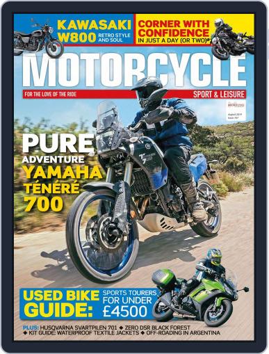Motorcycle Sport & Leisure August 1st, 2019 Digital Back Issue Cover