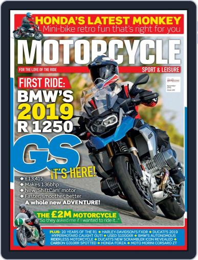 Motorcycle Sport & Leisure November 1st, 2018 Digital Back Issue Cover