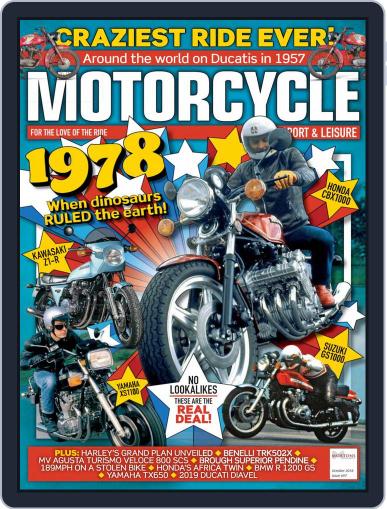 Motorcycle Sport & Leisure October 1st, 2018 Digital Back Issue Cover