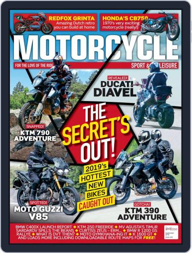 Motorcycle Sport & Leisure September 1st, 2018 Digital Back Issue Cover