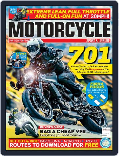 Motorcycle Sport & Leisure August 1st, 2018 Digital Back Issue Cover
