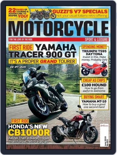 Motorcycle Sport & Leisure June 1st, 2018 Digital Back Issue Cover