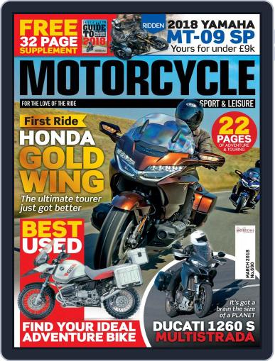 Motorcycle Sport & Leisure March 1st, 2018 Digital Back Issue Cover