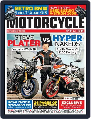 Motorcycle Sport & Leisure November 1st, 2017 Digital Back Issue Cover