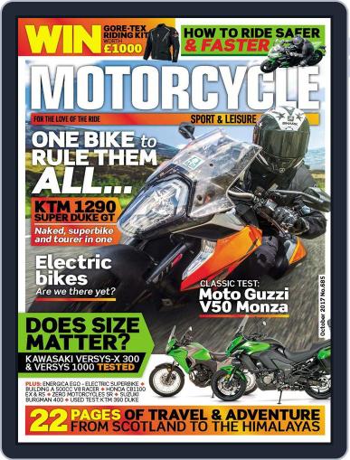 Motorcycle Sport & Leisure October 1st, 2017 Digital Back Issue Cover