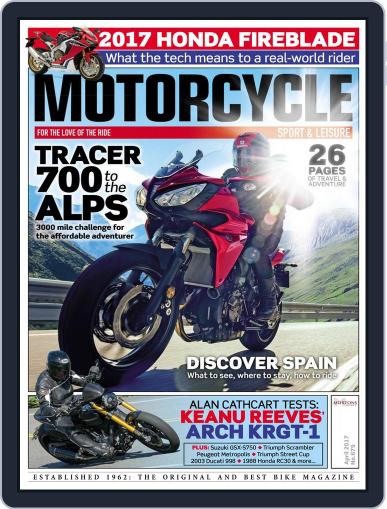 Motorcycle Sport & Leisure April 1st, 2017 Digital Back Issue Cover