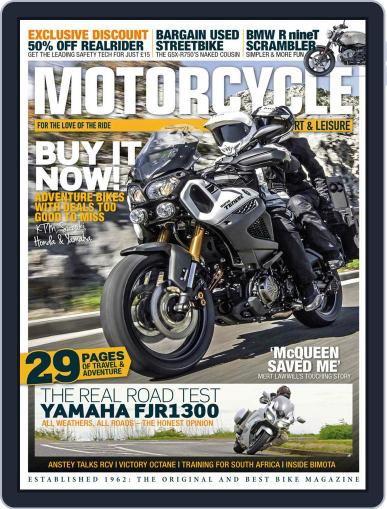 Motorcycle Sport & Leisure September 6th, 2016 Digital Back Issue Cover