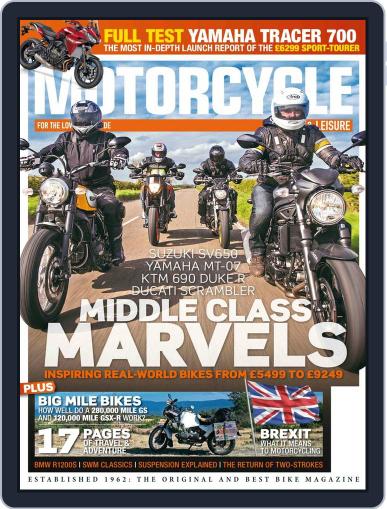 Motorcycle Sport & Leisure August 10th, 2016 Digital Back Issue Cover
