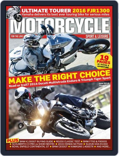 Motorcycle Sport & Leisure May 4th, 2016 Digital Back Issue Cover