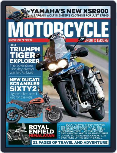 Motorcycle Sport & Leisure March 3rd, 2016 Digital Back Issue Cover