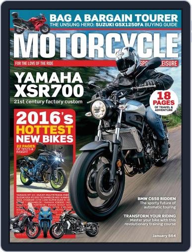 Motorcycle Sport & Leisure December 3rd, 2015 Digital Back Issue Cover