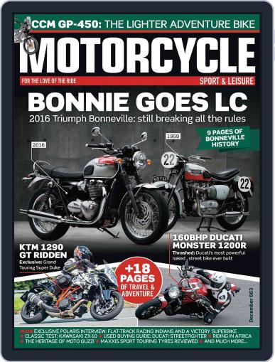 Motorcycle Sport & Leisure November 4th, 2015 Digital Back Issue Cover